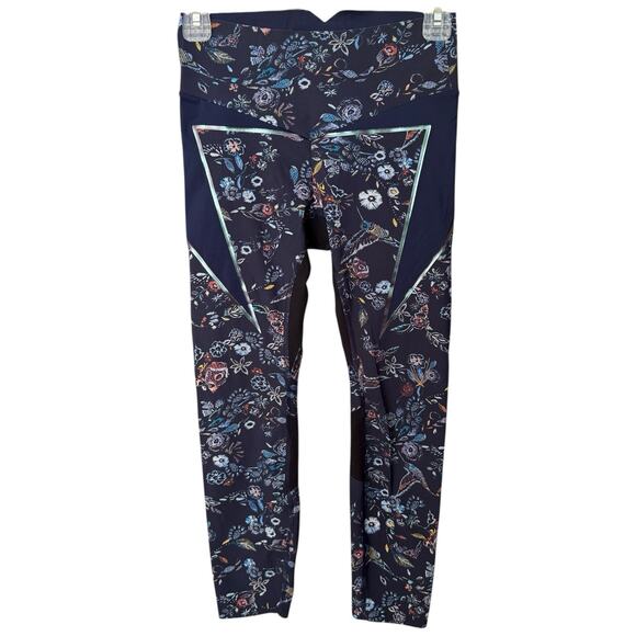 Lucas Hugh Leggings In Midnight Peru Print Size XS - Picture 3 of 9